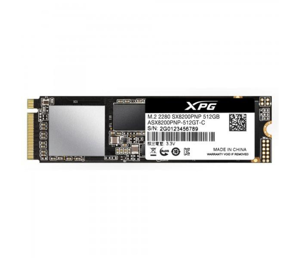 ADATA 512GB M.2 PCIe NVMe XPG SX8200 Pro - 461049 - zdjęcie 3